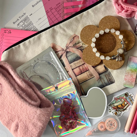 MEGA MYSTERY PINK 🩷 Stationery, Bookish, Cosy (Select Your Number of Items)