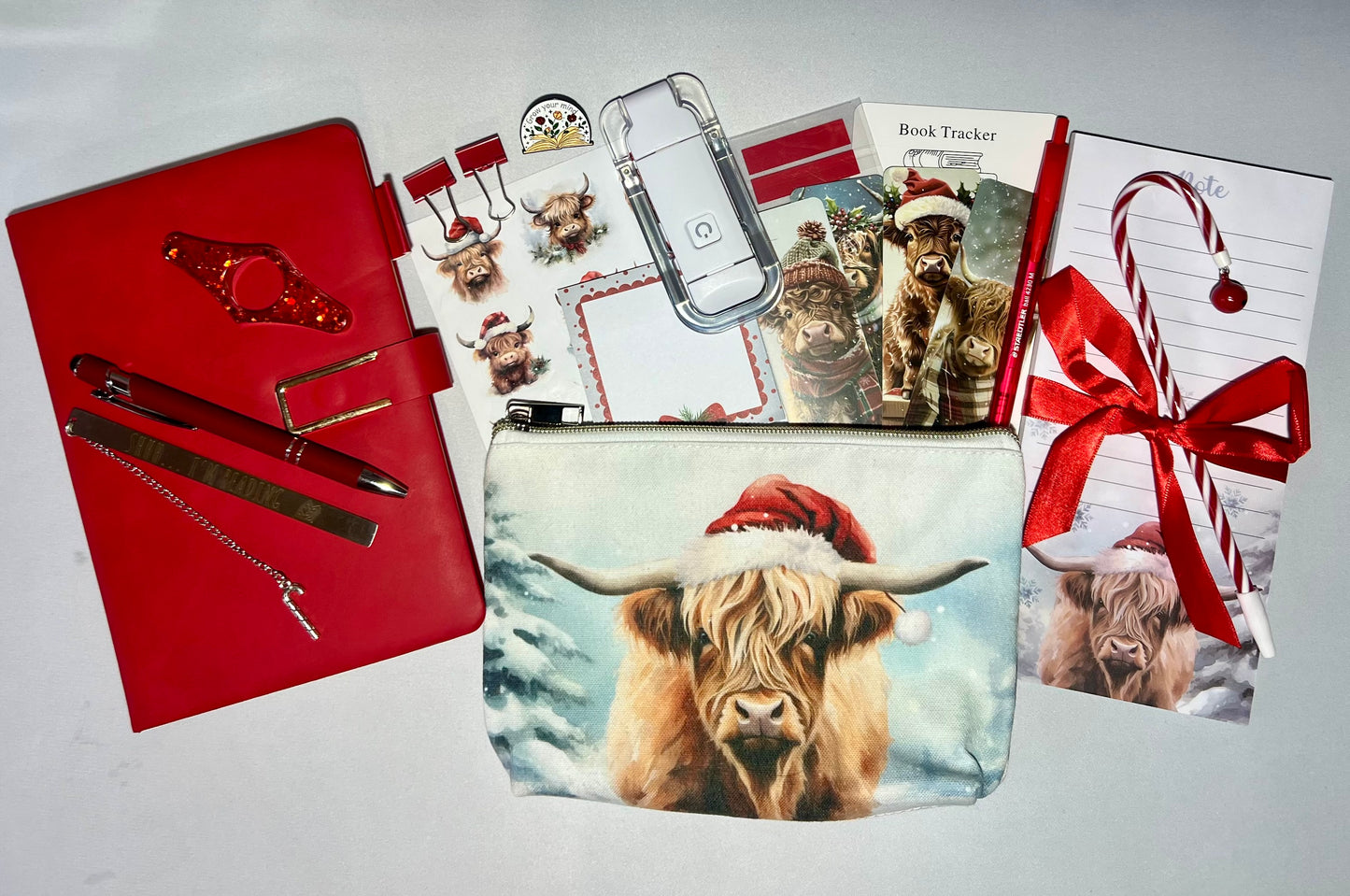 Highland Cow Christmas Bookish Bundle (Limited Edition)