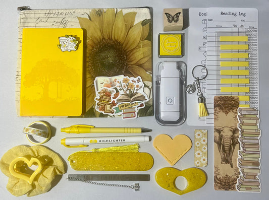BEAUTIFULLY BOOKISH YELLOW 💛 Book Lovers Bundle