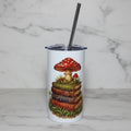 12OZ METAL TUMBLER (Bookish Toadstool) 🍄