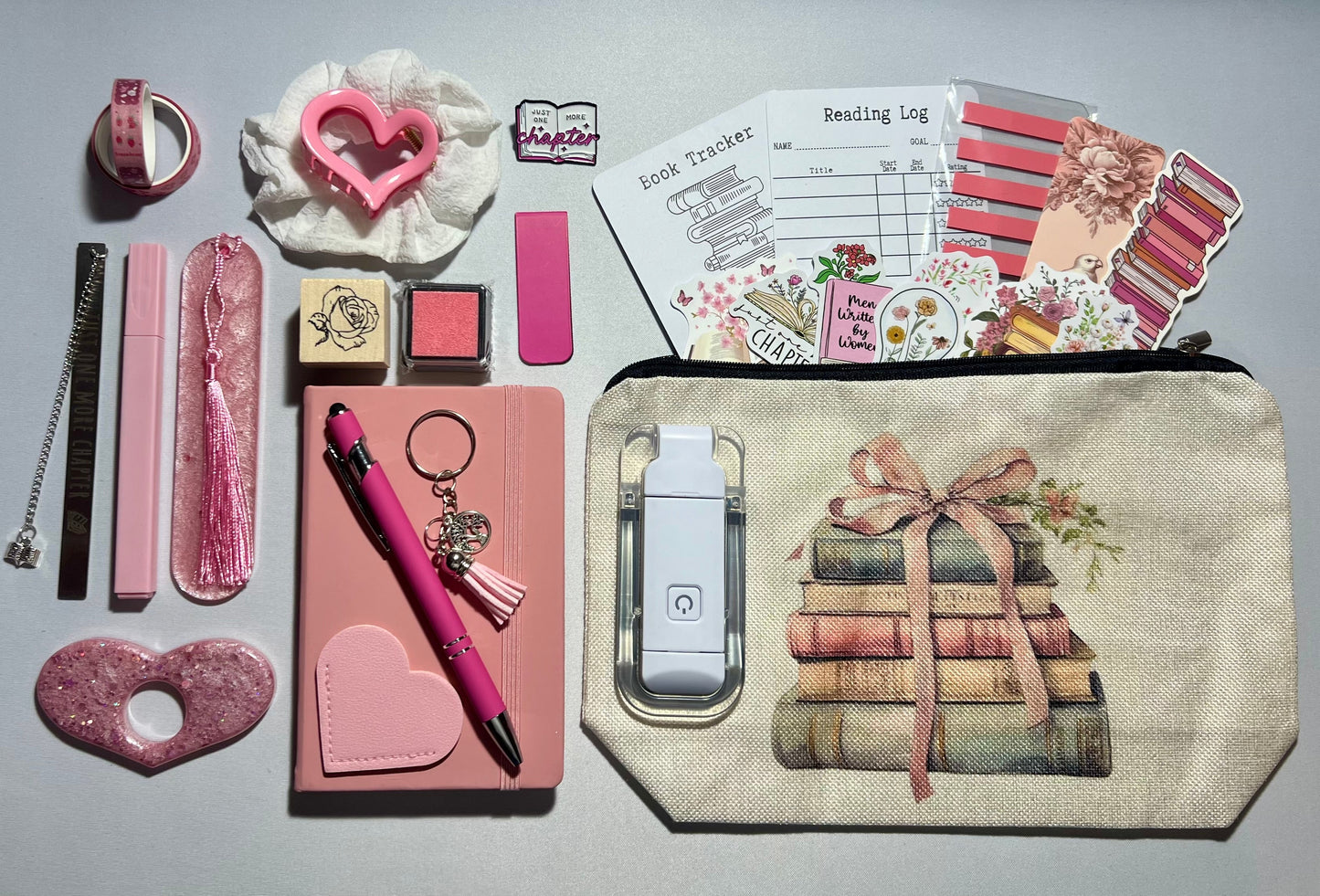 BEAUTIFULLY BOOKISH PINK 🩷 Book Lovers Bundle