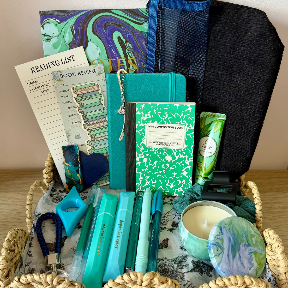 THEMED BOOKISH BUNDLE (Teal & Blue)