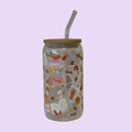 16OZ GLASS TUMBLER (Cosy Autumnal)