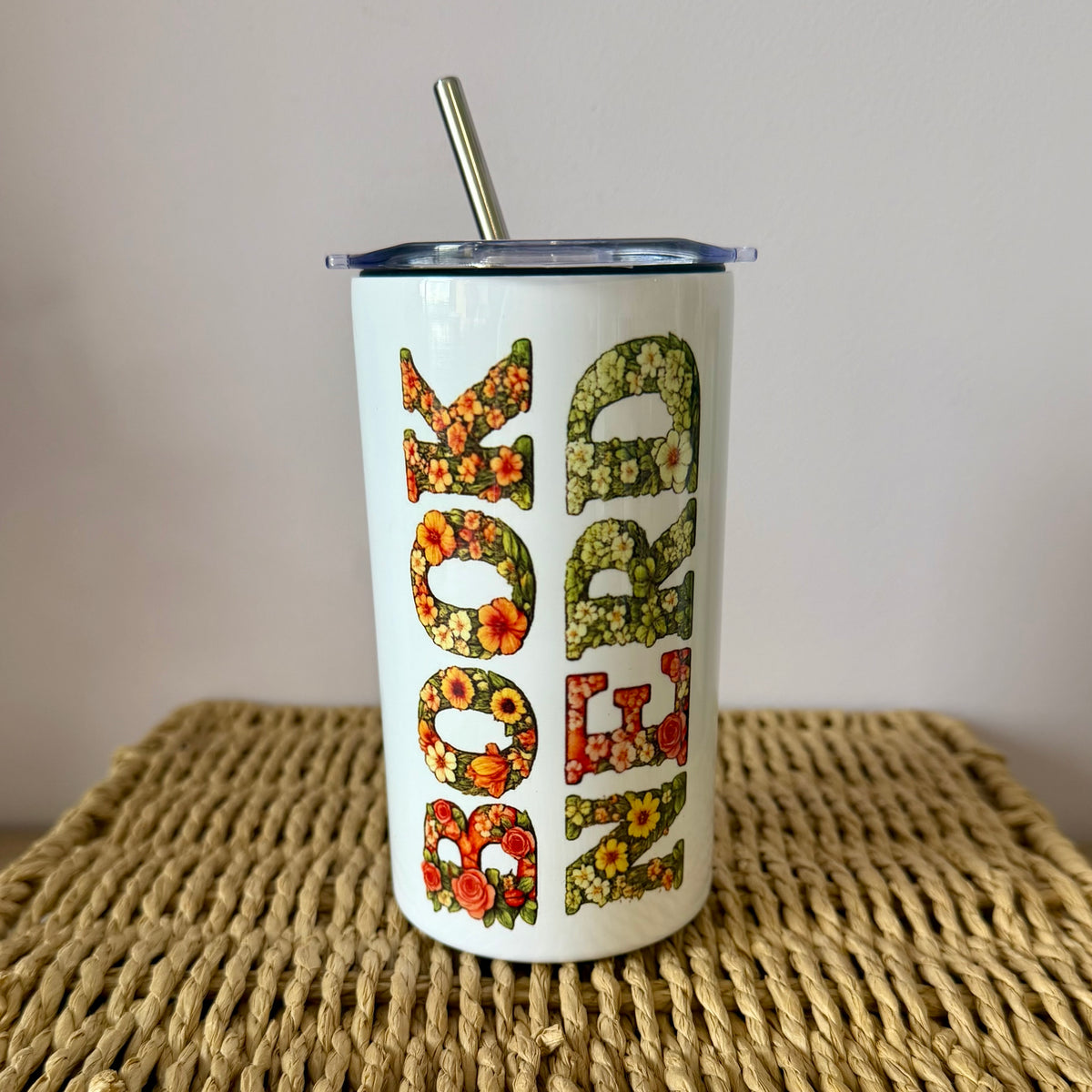 BARGAIN CORNER (Book Nerd Metal Tumbler)