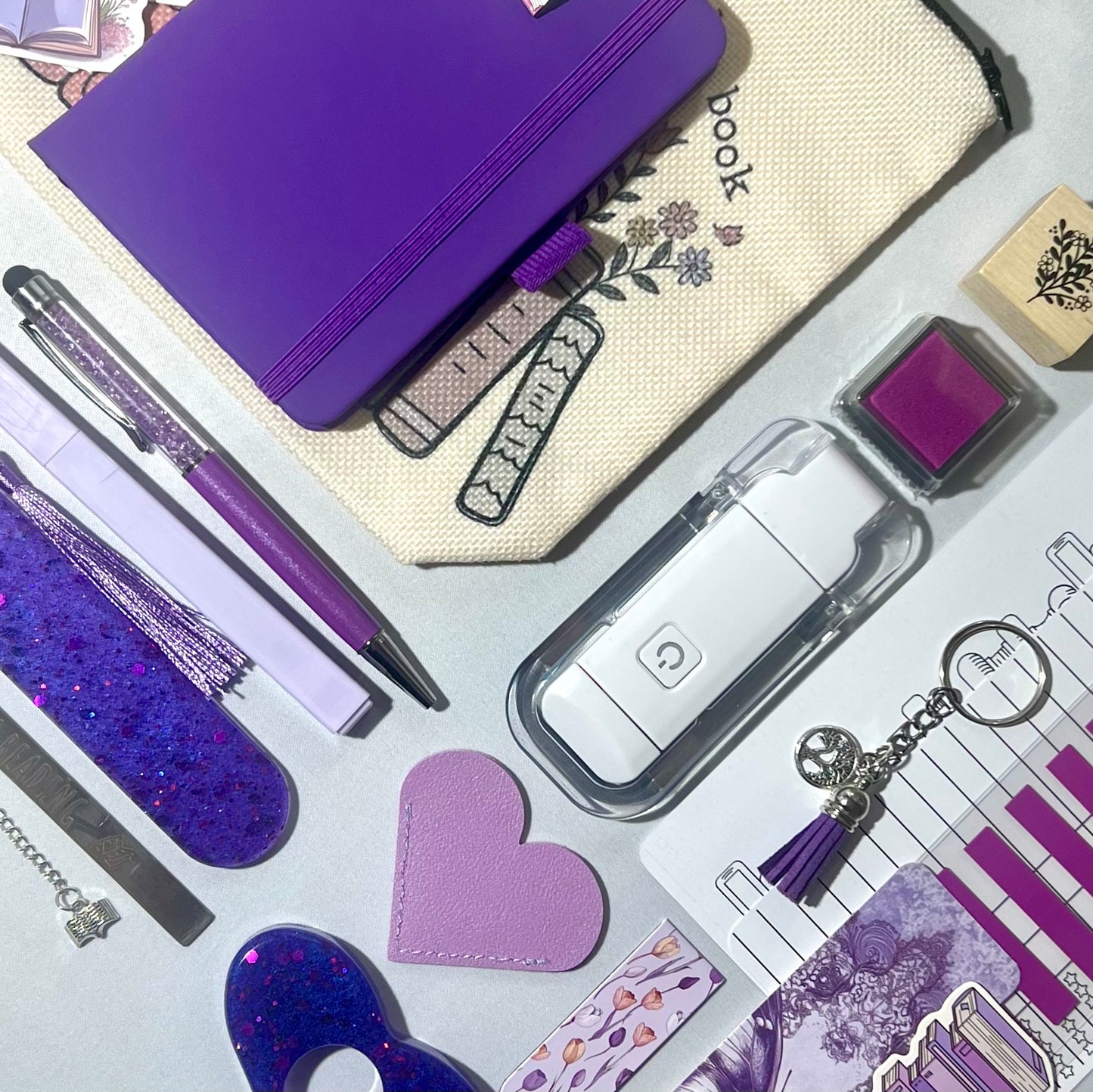 BEAUTIFULLY BOOKISH PURPLE 💜 Book Lovers Bundle