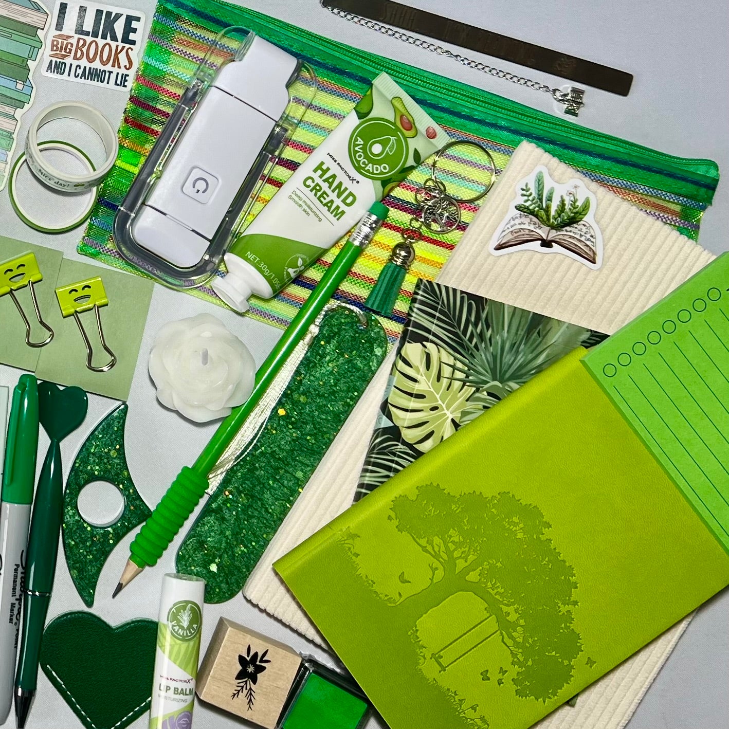 MEGA MYSTERY GREEN 💚 Stationery, Bookish, Cosy (Select Your Number of Items)