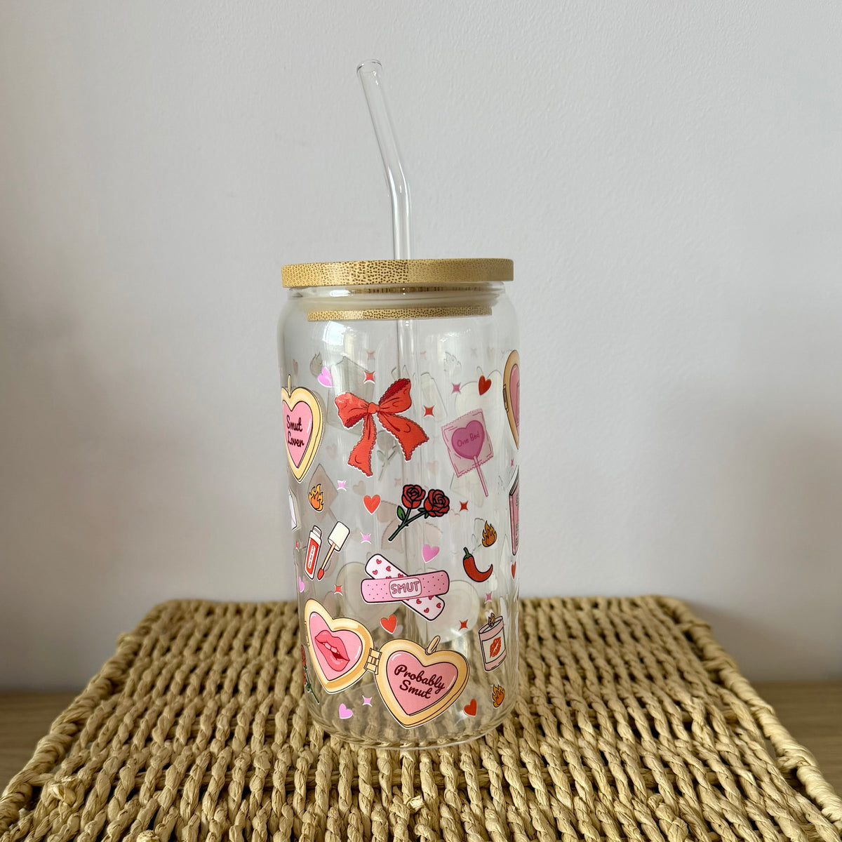 BARGAIN CORNER (Smut Glass Tumbler)