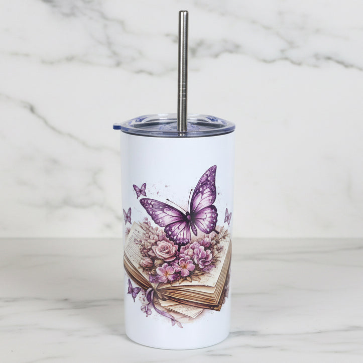 12OZ METAL TUMBLER (Butterfly) 🦋