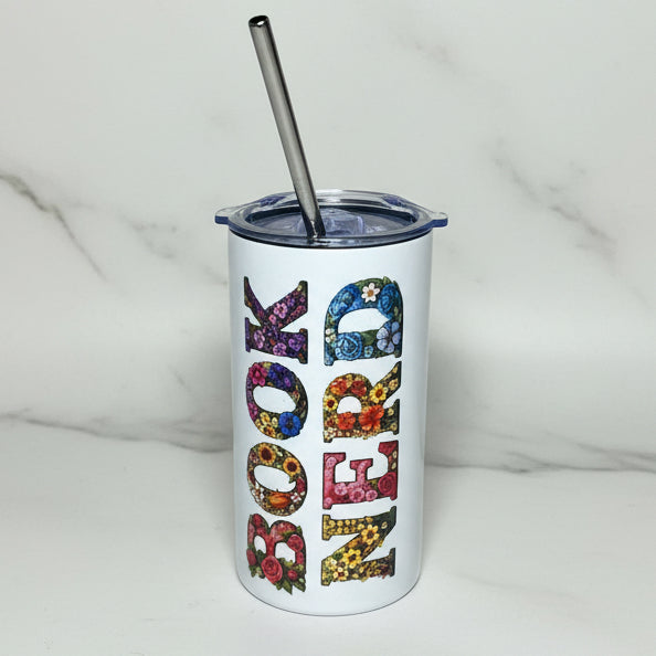 12OZ METAL TUMBLER (Book Nerd) 🤓