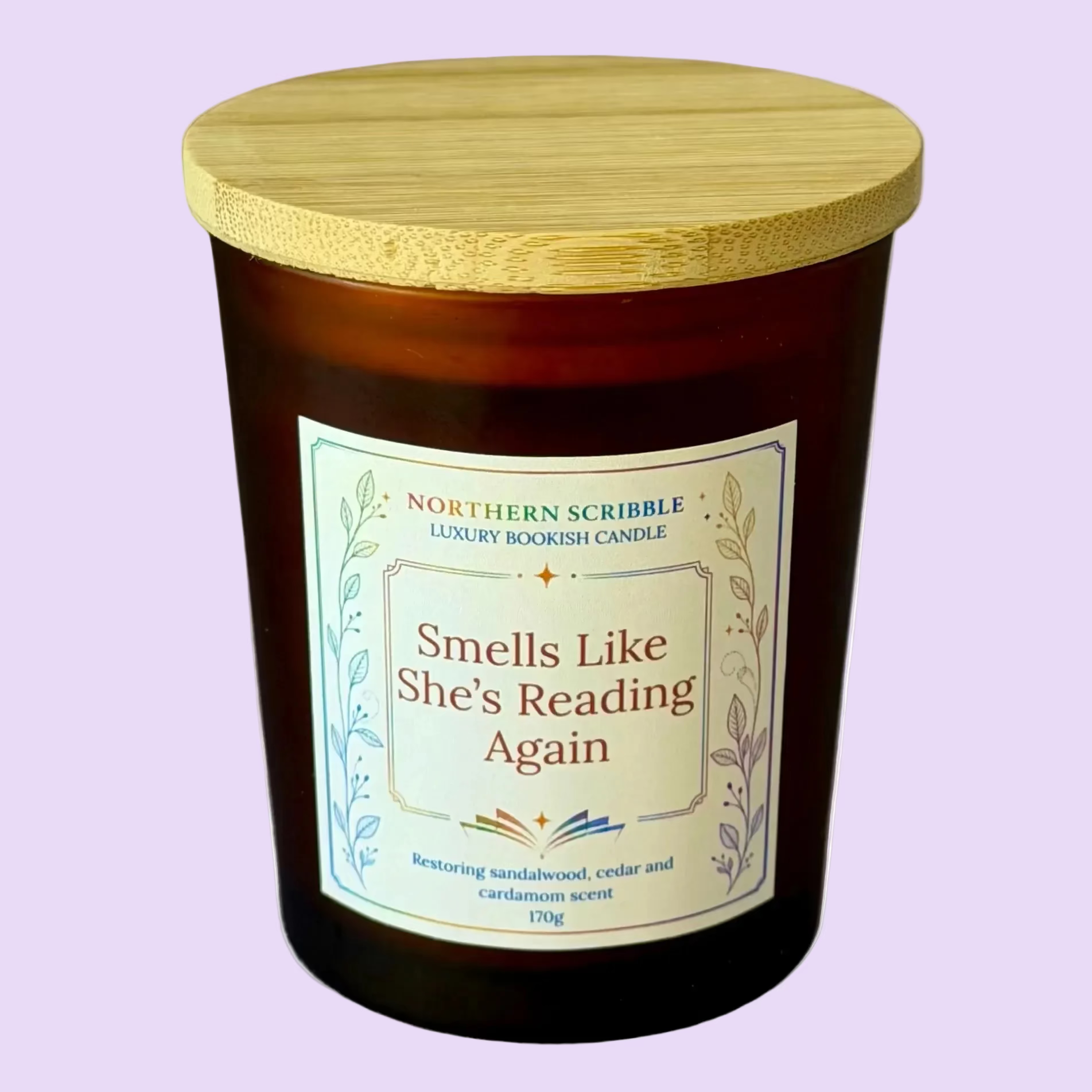 LUXURY BOOKISH CANDLE (Choose Your Label)