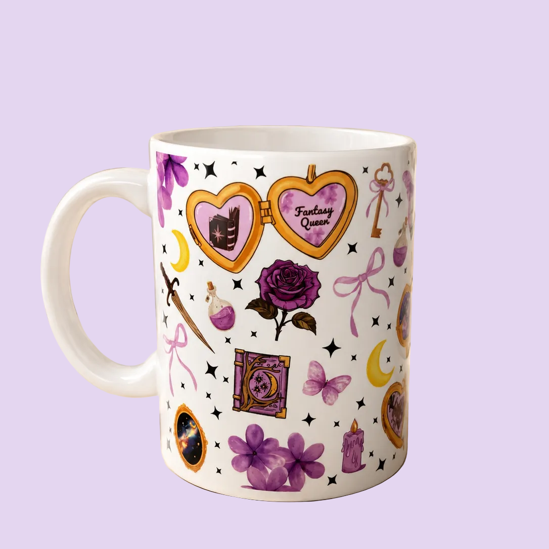 11OZ BOOKISH MUG (Purple Fantasy)💜